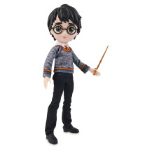 Wizarding World | Bambola articolata Harry Potter 20cm | Bacchetta e divisa di Hogwarts inclusa | Collezione Harry Potter | Per 