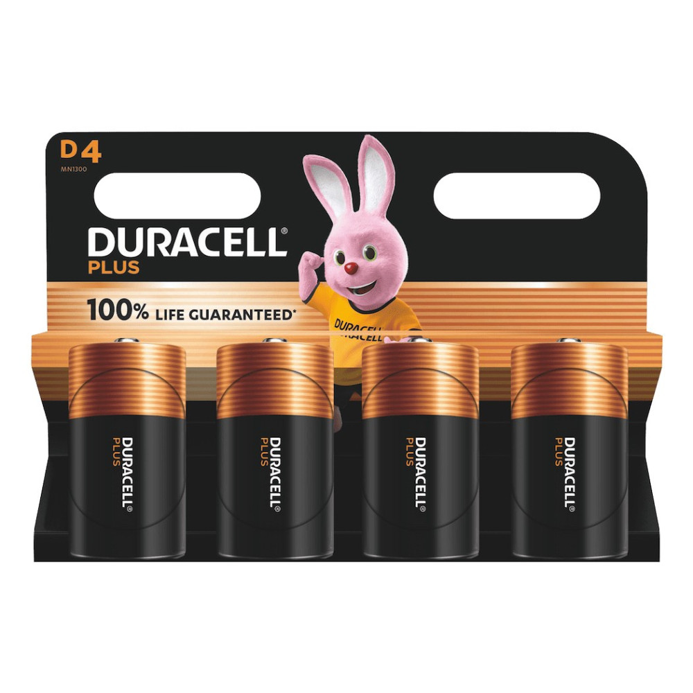 Duracell 142039 batteria per uso domestico Batteria monouso D Alcalino