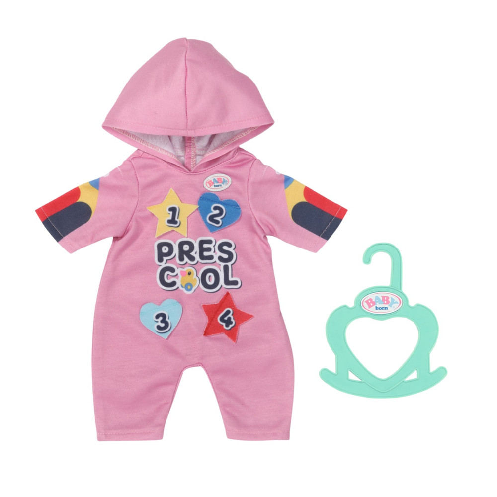 BABY born Kindergarten Romper+Badges Tutina per bambola