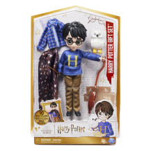 Wizarding World Harry Potter, set regalo bambola Harry Potter da 20,3 cm con Mantello dell'Invisibilità e 5 accessori per bambol