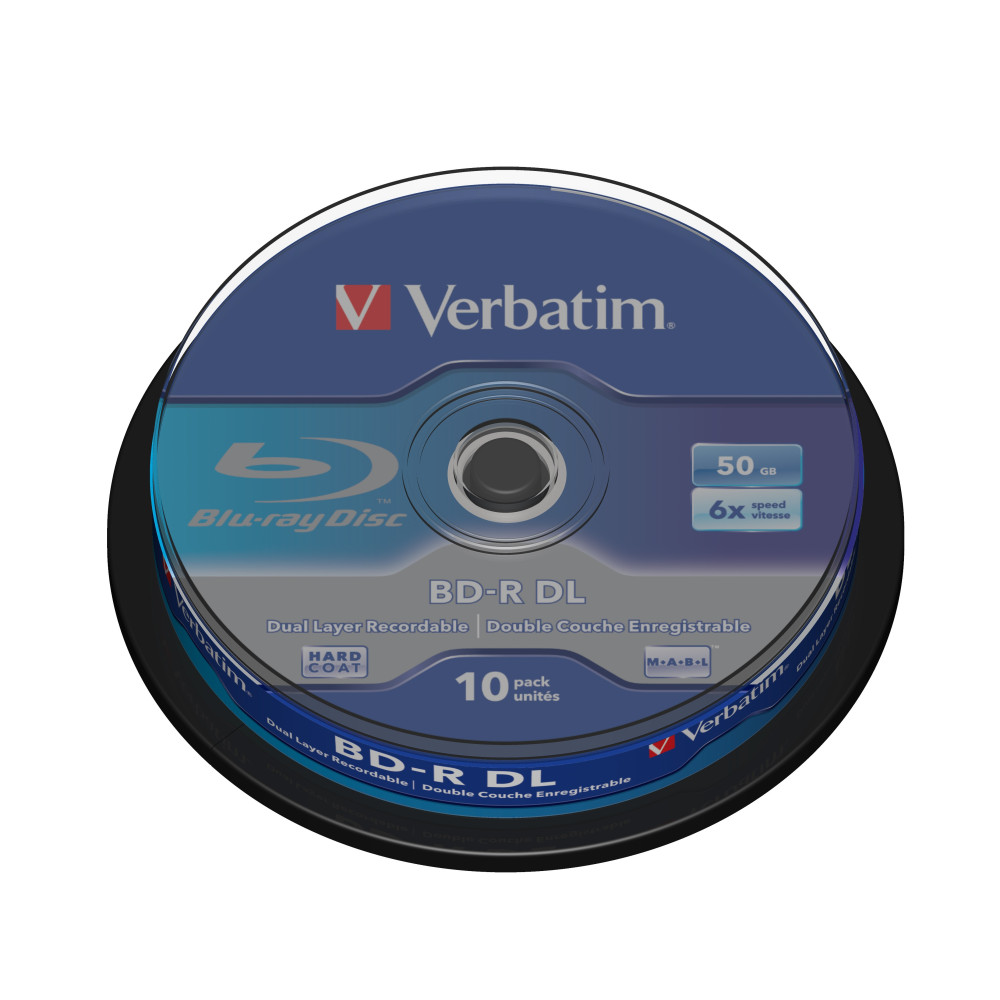 Verbatim 43746 disco vergine Blu-Ray BD-R 50 GB 10 pz