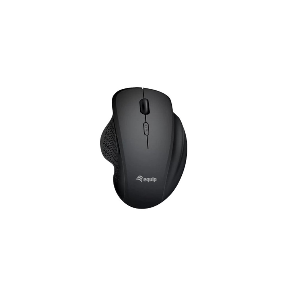 EQUIP 245121 - MOUSE ERGONOMICO WIRELESS / BLUETOOTH - 6 PULSANTI - DPI SWITCH (800/1200/1600) - RICARICABILE EQU245121