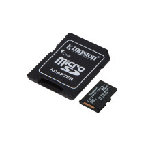 Kingston Technology Scheda microSDHC Industriale 16GB C10 A1 pSLC + Adattatore SD