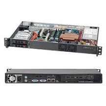 Supermicro SuperChassis 510T-203B Supporto Nero 200 W