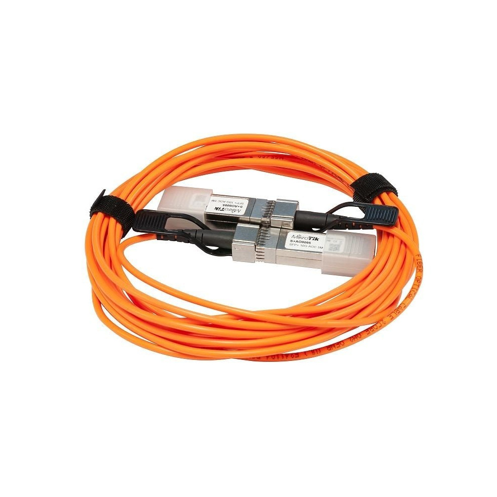 Mikrotik S+AO0005 cavo a fibre ottiche 5 m SFP+ Arancione
