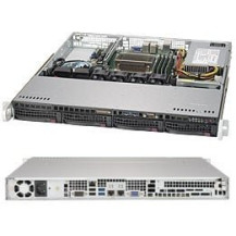 Supermicro SuperChassis 813MFTQC-350CB2 Supporto Nero 350 W