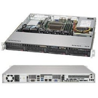 Supermicro SuperChassis 813MFTQC-350CB2 Supporto Nero 350 W