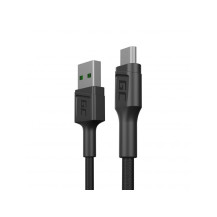 Green Cell KABGC23 cavo USB 0,3 m USB 2.0 USB A Micro-USB B Nero