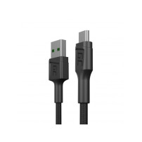 Green Cell KABGC23 cavo USB 0,3 m USB 2.0 USB A Micro-USB B Nero