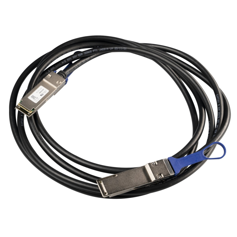 Mikrotik XQ+DA0003 cavo InfiniBand 3 m QSFP+ to QSFP+ / QSFP28 to QSFP28 Nero