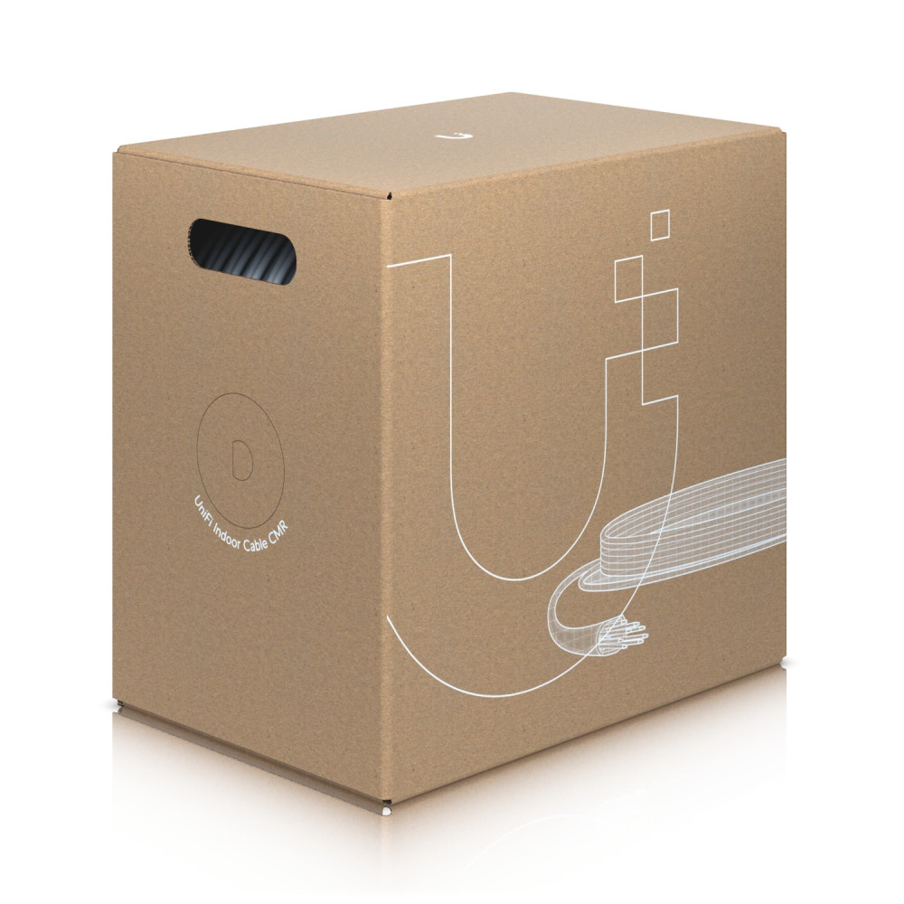 Ubiquiti Networks U-Cable-C6-CMR cavo di rete Bianco 305 m Cat6 U/UTP (UTP)