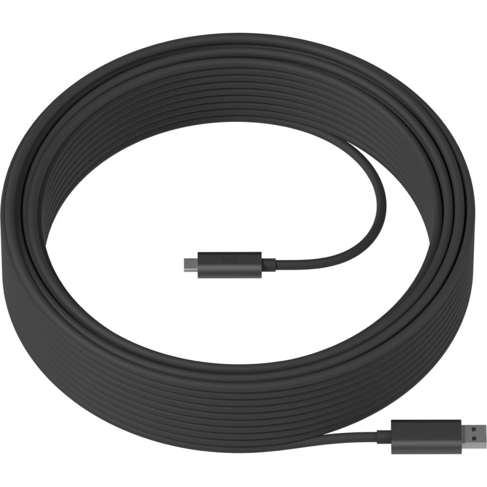 Logitech 939-001799 cavo USB USB 3.2 Gen 2 (3.1 Gen 2) 10 m USB A USB C 10 Gbit/s Grafite