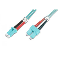 DIGITUS Cavo patch LWL multimodale OM 3 - LC/SC - 3 m - I-VH - OM3 - LC - SC