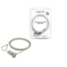 LogiLink Notebook Security Lock w/ Combination - 1,5 m