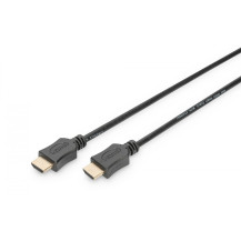 Digitus AK-330114-020-S Cavo HDMI High Speed con Ethernet 2m Nero