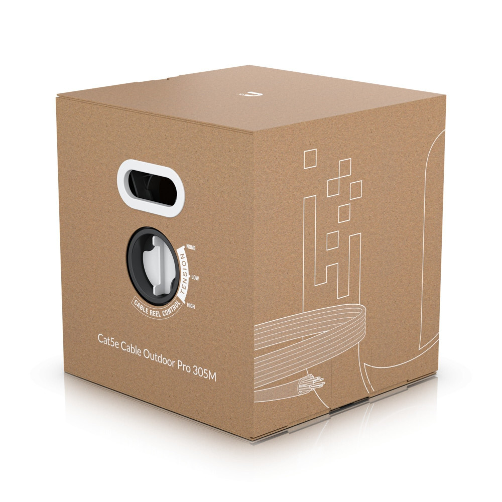 Ubiquiti Networks UACC-CABLE-C5E-OUTDOOR-PRO-305M-W cavo di rete Bianco Cat5e S/UTP (STP)