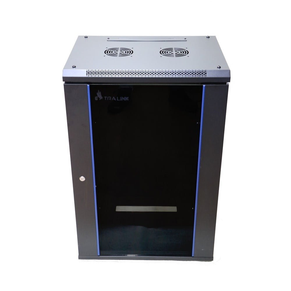 Extralink 18U 600x450 Nero | Armadio per montaggio su rack | montaggio a parete