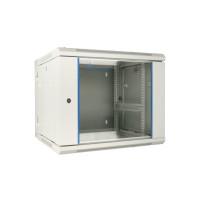 Extralink 9U 600x600 AZH Grigio | Armadio per montaggio su rack | a parete, tipo oscillante