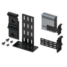 Teltonika PR5MEC23 kit di fissaggio Nero ABS, Acciaio
