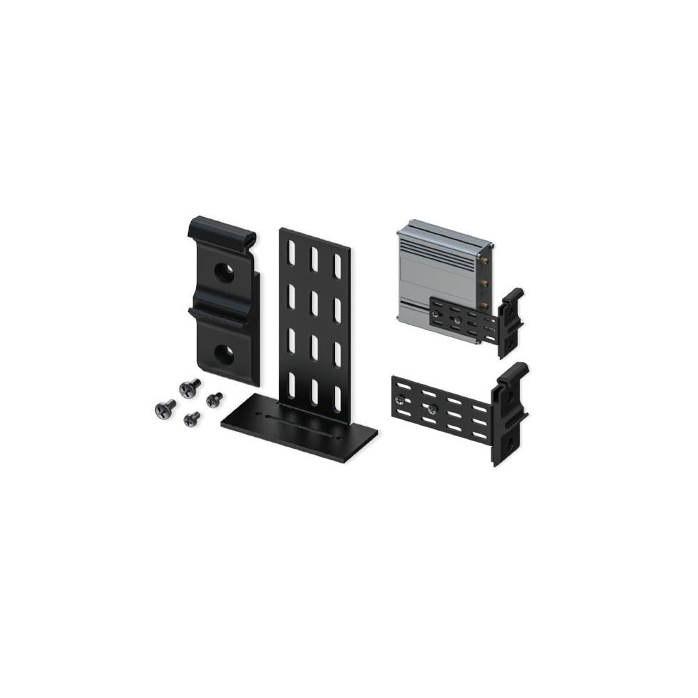 Teltonika PR5MEC23 kit di fissaggio Nero ABS, Acciaio