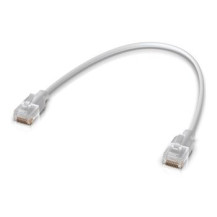 Ubiquiti UACC-Cable-Patch-EL-0.15M-W Cavo patch UniFi con stivale trasparente RJ45 e supporto Etherlighting quando abbinato a Un
