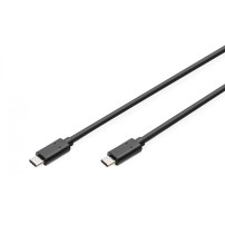 Digitus AK-300138-010-S cavo USB USB 3.2 Gen 2 (3.1 Gen 2) 1 m USB C Nero