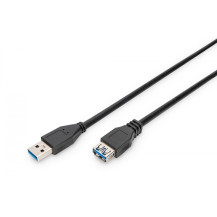 Digitus AK-300203-018-S cavo USB USB 3.2 Gen 1 (3.1 Gen 1) USB A Nero