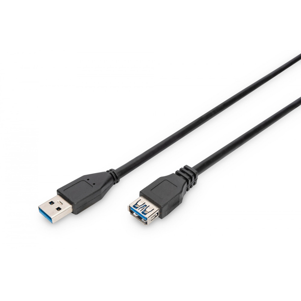 Digitus AK-300203-018-S cavo USB USB 3.2 Gen 1 (3.1 Gen 1) USB A Nero