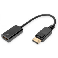 Digitus AK-340415-002-S cavo e adattatore video 0,2 m HDMI tipo A (Standard) Nero