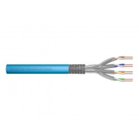 CAT 6A S-FTP installation cable, 500 MHz Eca (LSZH-1), AWG 23/1, 100 m, sx, blue