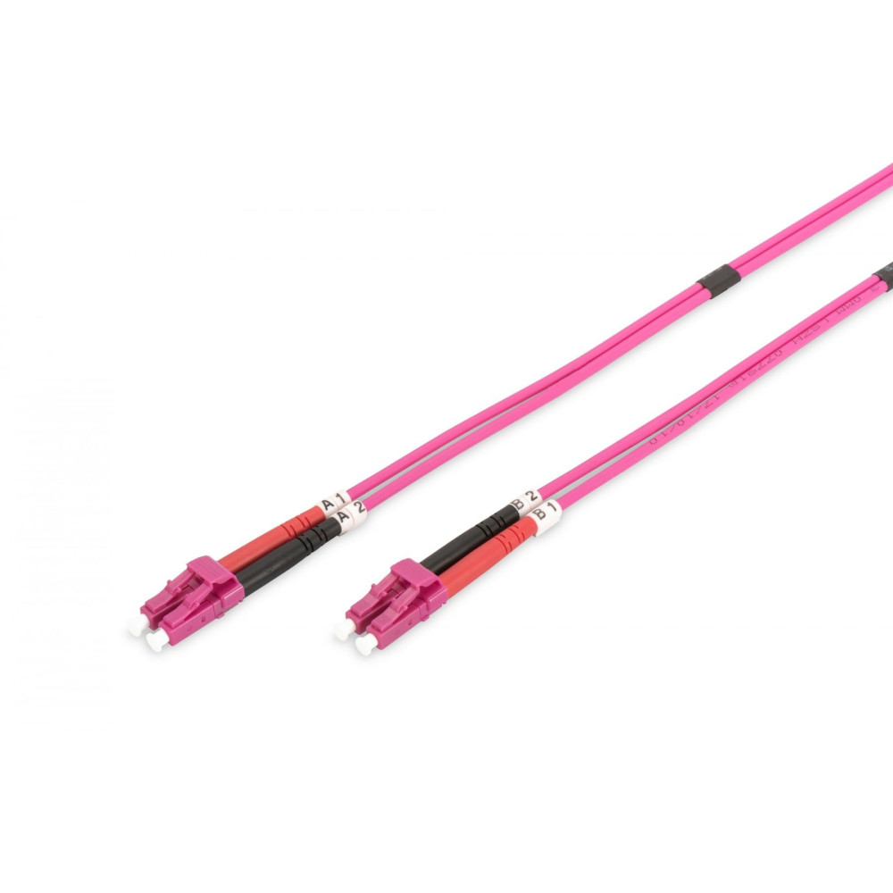 Digitus DK-2533-10-4 cavo InfiniBand e in fibra ottica 10 m I-VH Rosa