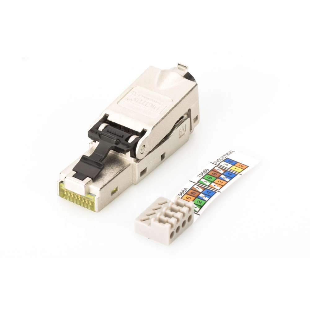 Digitus DN-93631 cavo di collegamento RJ-45 Acciaio inox