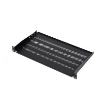 Digitus TN-19-250-1U-BK porta accessori Mensola per scaffale