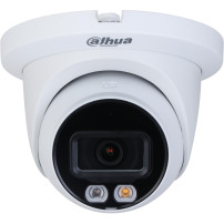 Dahua IPC-HDW2449TM-S-IL-0280B Telecamera di rete a cupola 4MP Smart Dual Light, focale fissa, WizSense