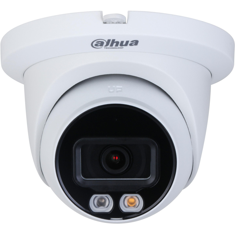 Dahua IPC-HDW2449TM-S-IL-0280B Telecamera di rete a cupola 4MP Smart Dual Light, focale fissa, WizSense