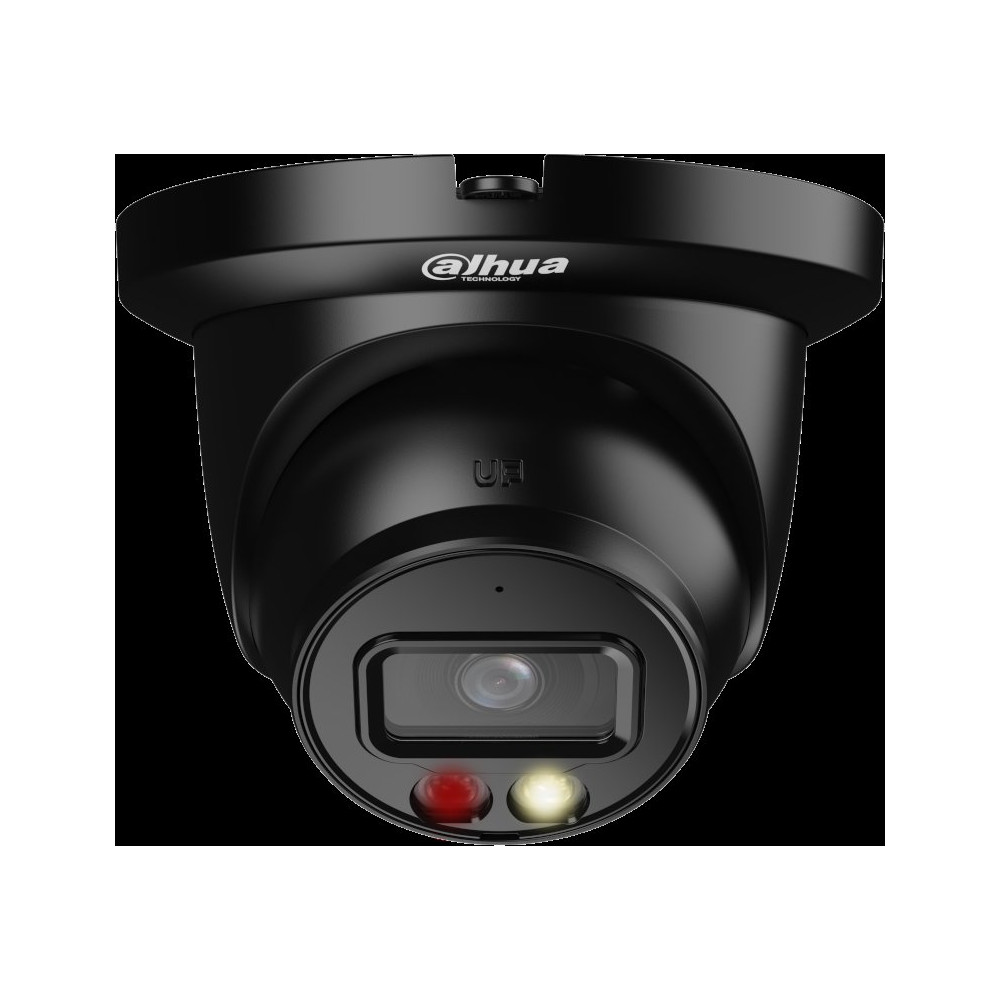 Dahua IPC-HDW2849TM-S-IL-0280B-BLACK Telecamera di rete WizSense a palla fissa 8MP Smart Dual Light