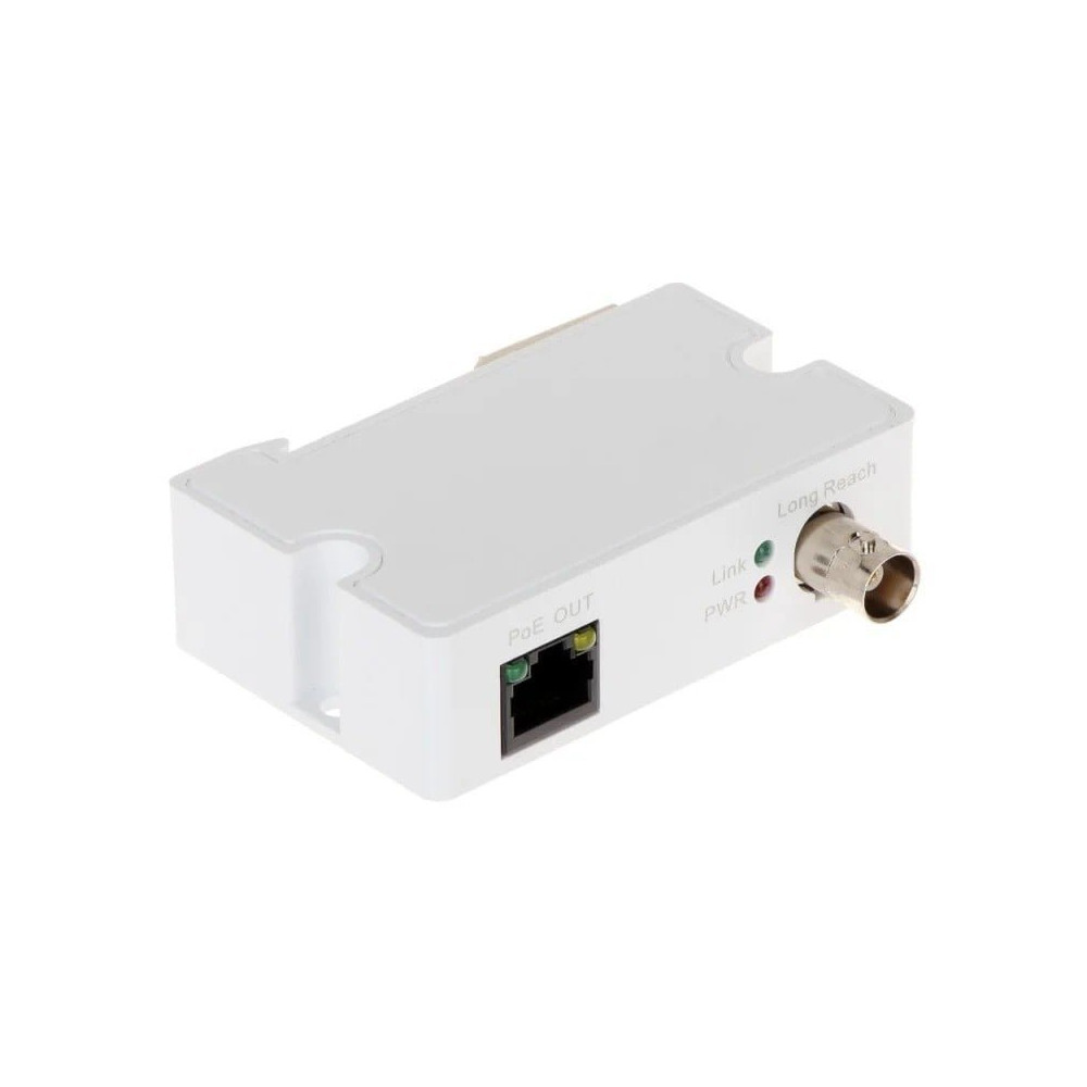 Dahua LR1002-1ET-V3 Trasmettitore ePoE Extender, 1x RJ45, 1x BNC, Portata PoE fino a 800m