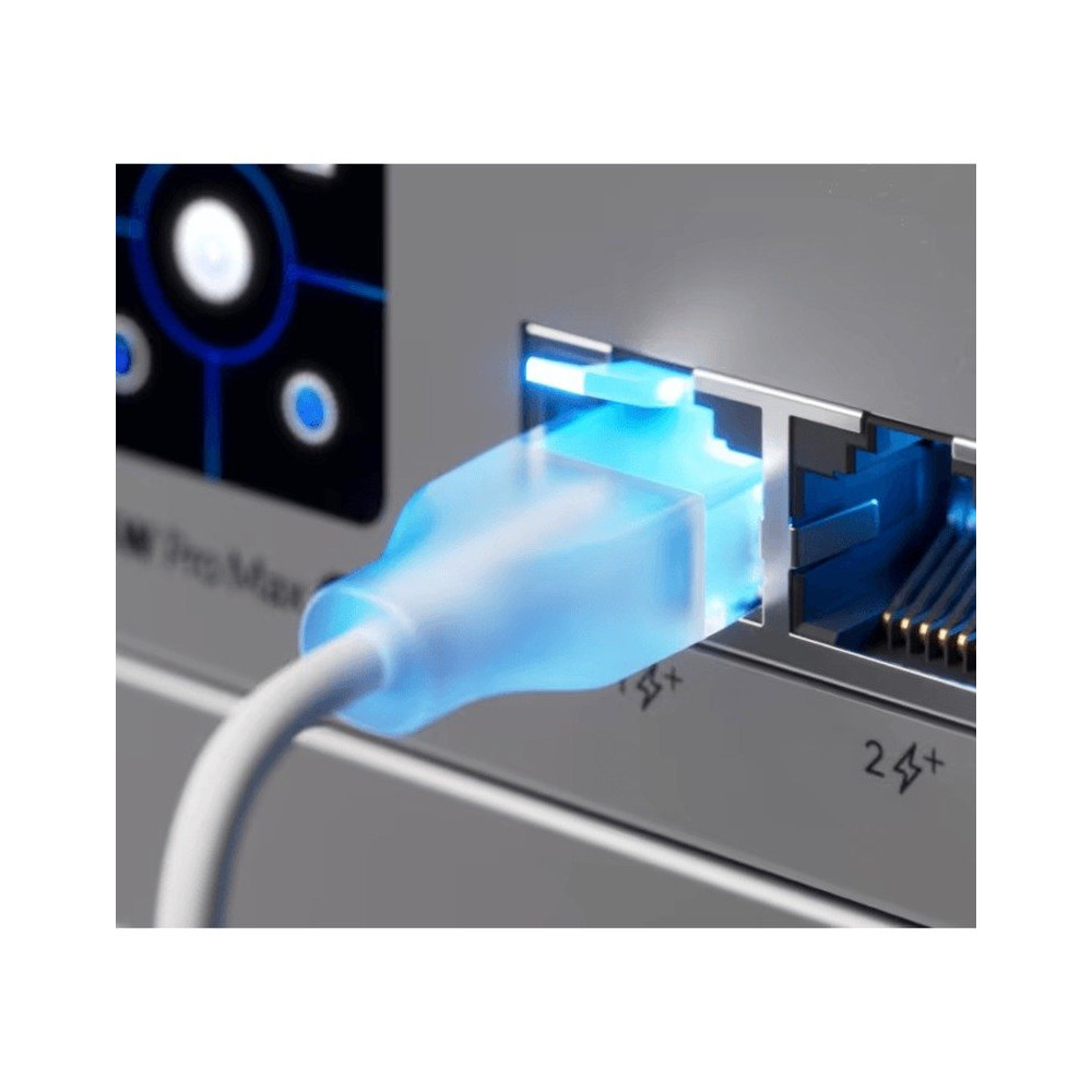 Ubiquiti UACC-Cable-Patch-EL-0.3M-W Cavo di collegamento UniFi Etherlighting