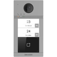 Hikvision DS-KV8213-WME1(C) Stazione Porta Metallica per Ville a 2 Pulsanti