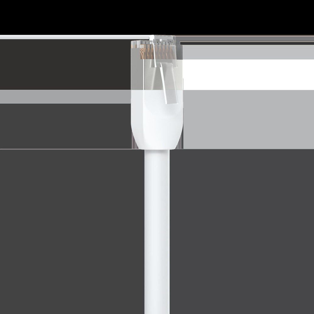 Ubiquiti UACC-Cable-Patch-Outdoor-C6A-8M-W cavo di rete Bianco Cat6a