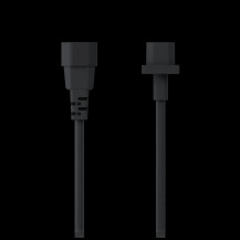 Ubiquiti Cavo di Alimentazione Intrecciato C13 a C14 1.8m 10A/250V