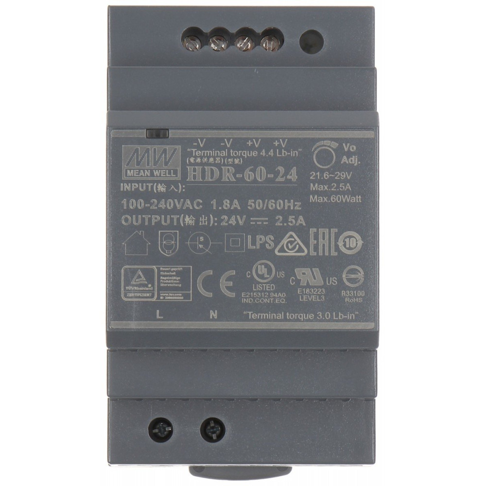 Hikvision DS-KAW60-2N Alimentatore per Stazione Intercomunicante