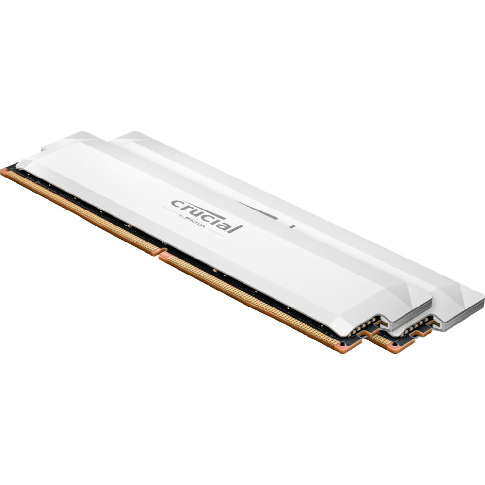 Crucial CP2K32G60C40U5W Pro DDR5-6000 64GB Kit (32GBx2) UDIMM OC Gaming Memory