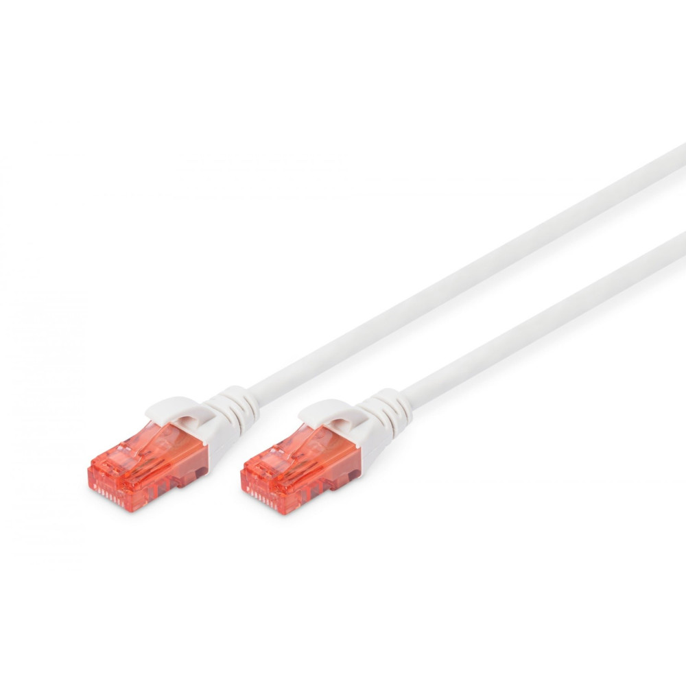 Digitus DK-1617-005/WH cavo di rete Bianco 0,5 m Cat6 U/UTP (UTP)