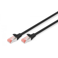 Digitus DK-1644-0025/BL cavo di rete Nero 0,25 m Cat6 S/FTP (S-STP)