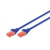 Digitus DK-1617-005/B cavo di rete Blu 0,5 m Cat6 U/UTP (UTP)