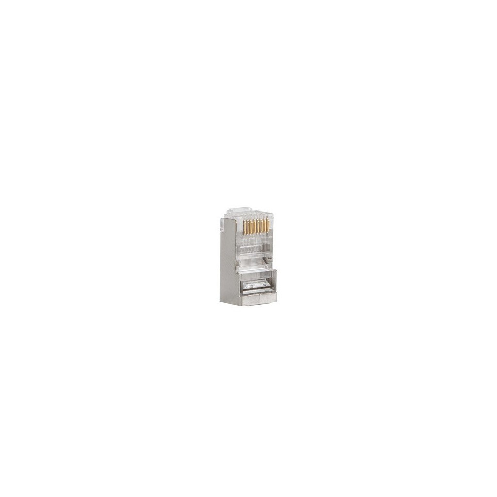 Lanberg PLS-5000 cavo di collegamento RJ-45 Acciaio inox, Trasparente