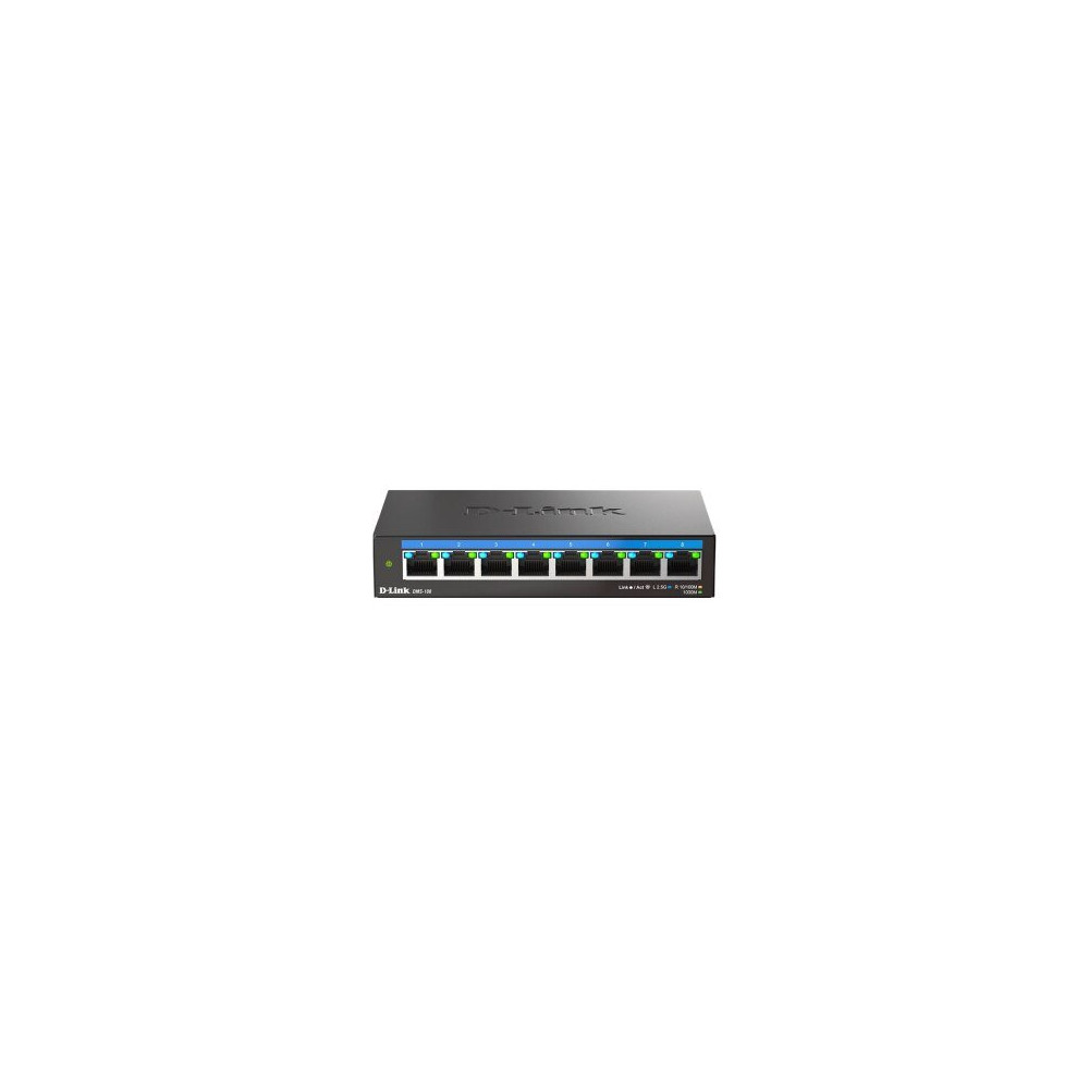 D-Link DMS 108 - Switch - unmanaged - 8 x 10/100/1000/2.5G