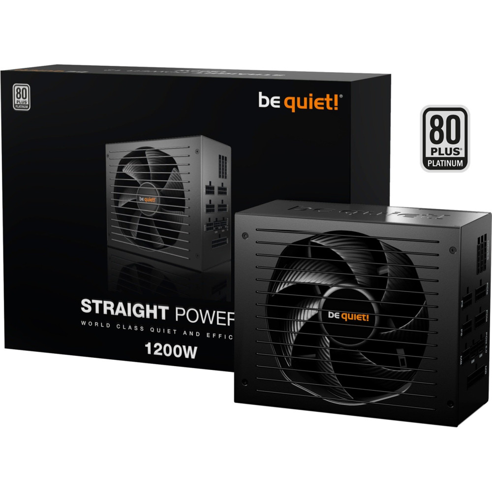 be quiet! Straight Power 12 alimentatore per computer 1200 W 20+4 pin ATX ATX Nero, Alimentatore PC