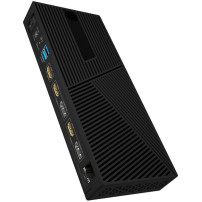 ICY BOX IB-DK2246AC Cablato USB 3.2 Gen 2 (3.1 Gen 2) Type-A Nero, Docking station